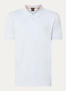 BOSS Passenger slim fit polo met logo