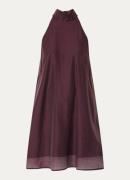 MSCH Copenhagen MSCHAlithea mini halterjurk met rugdecolleté