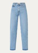 SAMSØE SAMSØE Rebecca high waist straight leg jeans van biologisch kat...