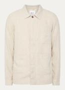 NN.07 Olav overshirt van linnen met borstzak