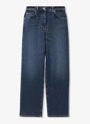 Reiss Selin mid waist straight leg jeans met steekzakken