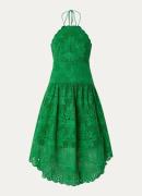 Farm Rio Palm Tree midi jurk met broderie