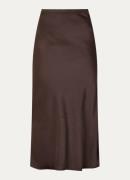 Neo Noir Vicky maxi rok van satijn