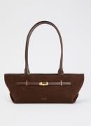 DeMellier The New York schoudertas van leer