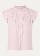 Rails Ruthie blouse van lyocell met ruches