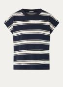 by-bar Mason top met streepprint