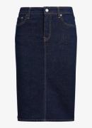 Ralph Lauren Midi rok van chambray
