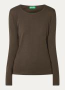 Benetton Longsleeve met ronde hals