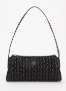 HUGO Chris 2.0 schoudertas met quiltpatroon