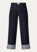 MAC Jeans Nevada high waist wide leg jeans met donkere wassing