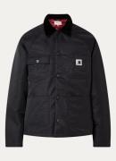 Carhartt WIP Jack met logo en opgestikte zakken