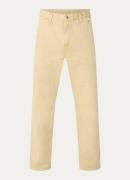 Carhartt WIP Straight leg jeans met gekleurde wassing en steekzakken