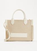 Balmain B-Army crossbodytas met leren details