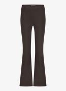 Studio Anneloes Flair high waist slim fit pantalon met steekzakken