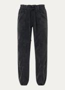 Fabienne Chapot Jennifer high waist loose fit broek met steekzakken