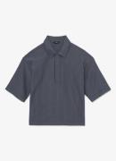 Reiss Tobi polo met structuur