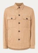 BOSS C-Carper-Os overshirt met borst- en steekzakken
