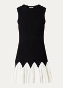 Sandro Mini jurk met ronde hals