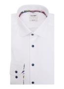 Olymp Slim fit overhemd met microdessin
