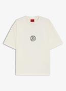 HUGO Dwresto t-shirt met logoprint