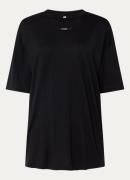 10DAYS Oversized T-shirt in lyocellblend met logo