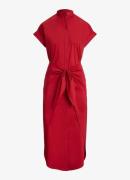 Ralph Lauren Katoenen overhemdjurk met strik