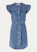 Rails Letta mini jurk van chambray in lyocellblend met strikceintuur