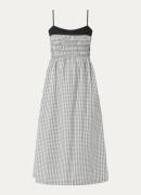 Rails Primrose midi jurk in lyocellblend met ruitdessin
