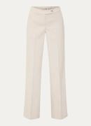 Fifth House Juliete mid waist regular fit pantalon met gemêleerd dessi...
