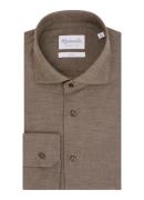 Michaelis Slim fit overhemd met cut away kraag