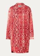 Essentiel Antwerp Illuminata mini tuniekjurk met slangenprint