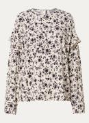 Essentiel Antwerp Isolde top met bloemenprint