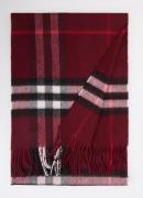 Burberry Sjaal van kasjmier met ruitdessin en franjes 170 x 30 cm