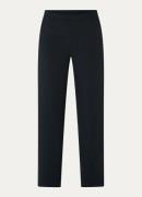 Bellamy Butterfly mid waist straight fit pantalon met steekzakken