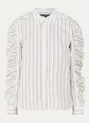 French Connection Cambria blouse met streepprint