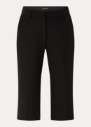 Bruuns Bazaar Rubysus high waist slim fit korte broek met steekzakken