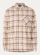 Denham Noah regular fit overhemd met ruitdessin en borstzak