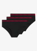 HUGO Slip met logoband in 3-pack