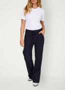Studio Anneloes Abigail mid waist flared fit joggingbroek van travelst...
