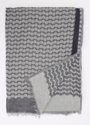 10DAYS Ikat sjaal met print 200 x 200 cm