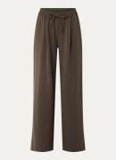 MSCH Copenhagen MSCHJalen Henrika high waist wide fit pantalon met ste...
