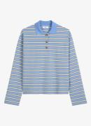 Marc O'Polo Denim Polo met streepprint