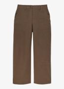 Reiss Ashby mid waist wide fit broek van linnen met steekzakken