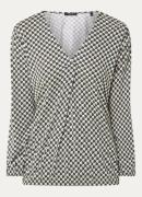 OPUS Sannah top met grafische print