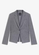 BOSS Jia blazer met paspelzakken
