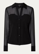 NIKKIE Larisa blouse met borstzakken