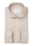 Profuomo Slim fit overhemd met visgraatdessin