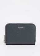 Sandro Portemonnee van leer met logo