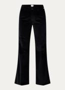 BRAX Maine mid waist wide fit broek van corduroy
