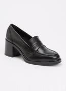 Dune London Gratefully loafer van leer
